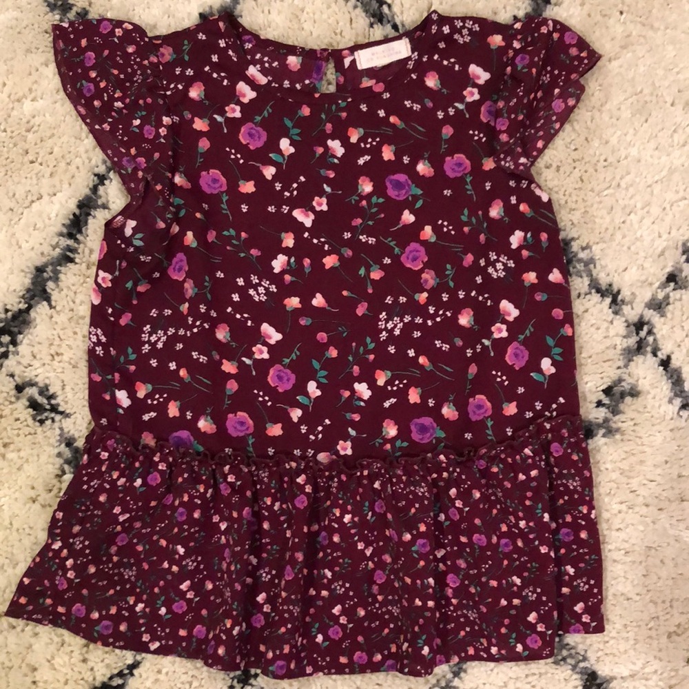 Girls polyester blouse